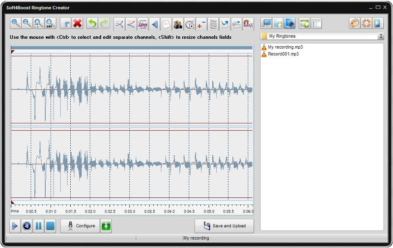 Soft4Boost Ringtone Creator software
